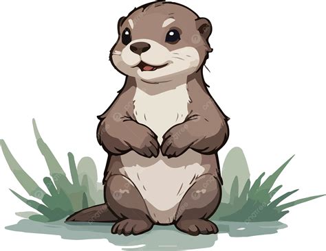 Otter Clipart 1120778 Illustration By Graphics Rf Best Otter