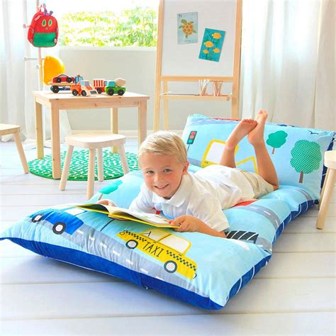 Butterfly Craze Floor Pillow Case Mattress Bed Lounger Cover Cars