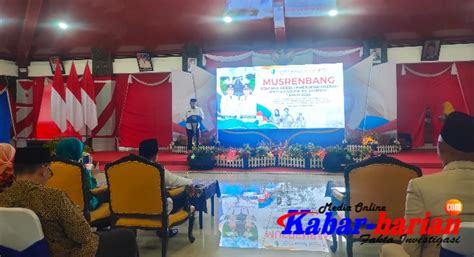 Musrembang Rkpd Tahun Resmi Dibuka Oleh Bupati Sampang