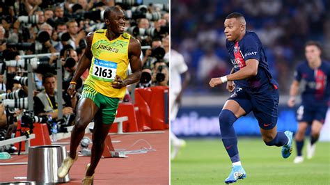 Teklifi Kabul Etti Kylian Mbappe Usain Bolt Ile Yar Acak Futbol