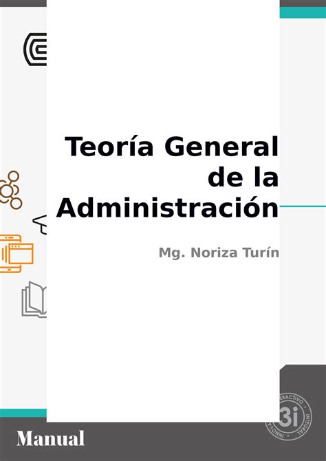 Material Unidad Iv 1 Reparado Teoría General De La Administración