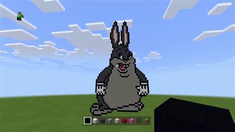 Building Big Chungus In Minecraft Youtube