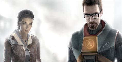 Gordon Freeman Alyx Vance Half Life 2 Video Games Artwork Half Life Wallpaper Coolwallpapersme