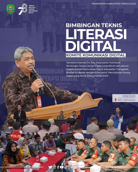 Bimbingan Teknis Literasi Digital Komite Komunikasi Digital Dinas