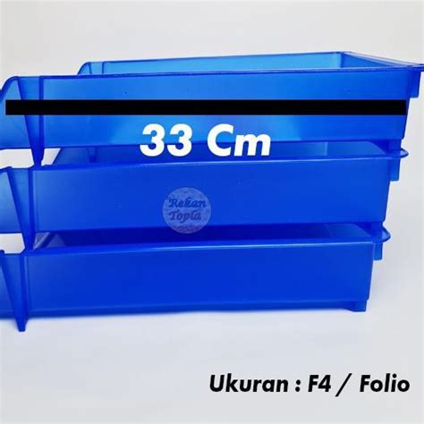 Jual Tempat File Dokumen Rak Susun Dokumen Plastik Elevated Tray