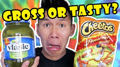 WEIRD FOOD COMBINATIONS || Gross or Tasty? - Life After College: Ep ...