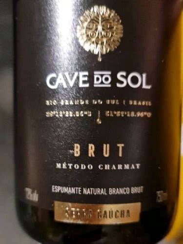 Cave Do Sol Espumante Natural Branco Brut Vivino United States