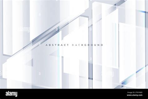 White And Gray Modern Abstract Horizontal Background With Geometric