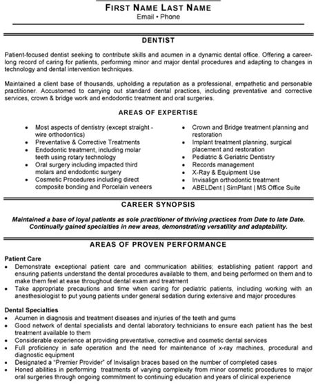 Top Dental Resume Templates And Samples