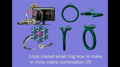 Local Market Small Ring How To Make In Rhino Matrix Combination