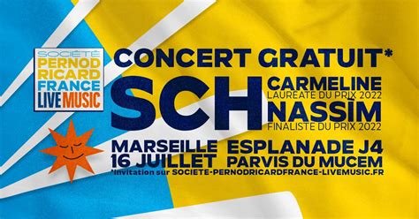 16 Juillet Société Pernod Ricard France Live Music