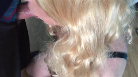 Blonde CD Sucks My Cock And Swallows A Load Shemale Amateur Porn XHamster