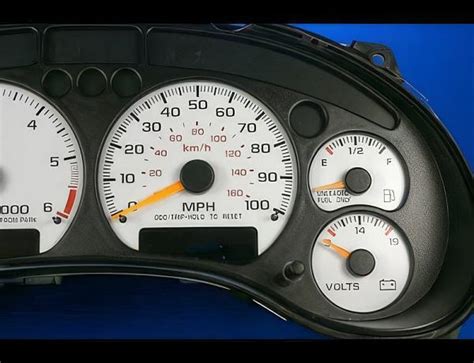 Buy Chevrolet S Tach Auto Dash Instrument Cluster White