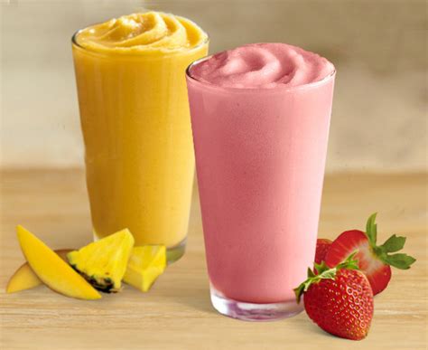 Fruit Smoothies | Healthiest Burger King Menu Items | POPSUGAR Fitness