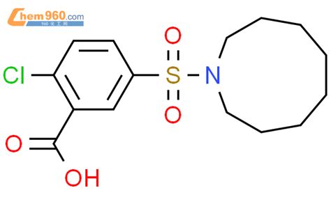 37117 01 4 Benzoic Acid 2 Chloro 5 Octahydro 1H Azonin 1 Yl Sulfonyl