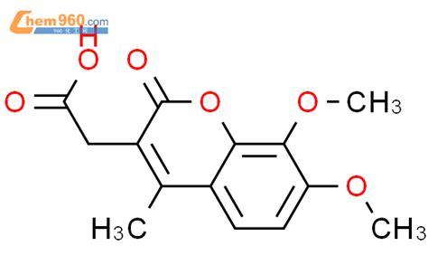 855287 75 1 7 8 Dimethoxy 4 Methyl 2 Oxo 2H Chromen 3 Yl Acetic Acid