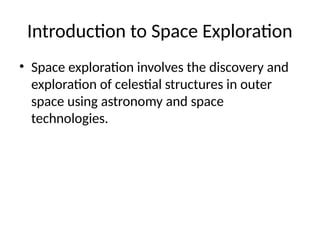 spaceexplorationpresentations pptx
