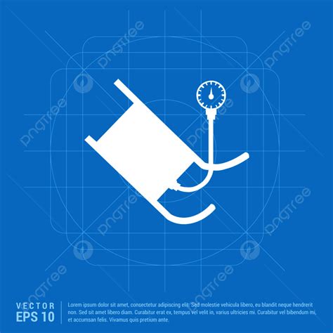 Tonometer Vector Art PNG Contour Medical Mechanical Tonometer Icon