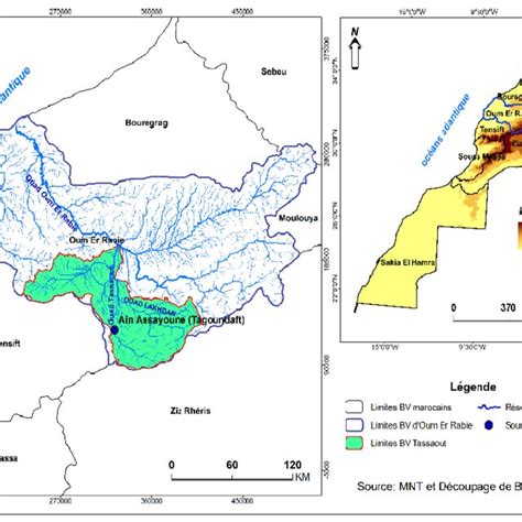 Situation Géographique De La Zone Détude Download Scientific Diagram