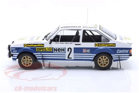 Ixo Ford Escort Mk Ii Rs E Rallye Su De Vatanen