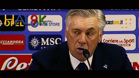 NAPOLI JUVENTUS ANCELOTTI Conferenza Post Gara YouTube