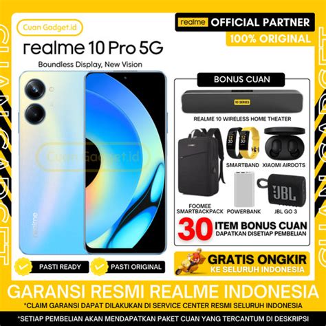 Promo REALME 10 PRO 5G 8/256 REALME 10PRO 5G 8/128 GARANSI RESMI ...