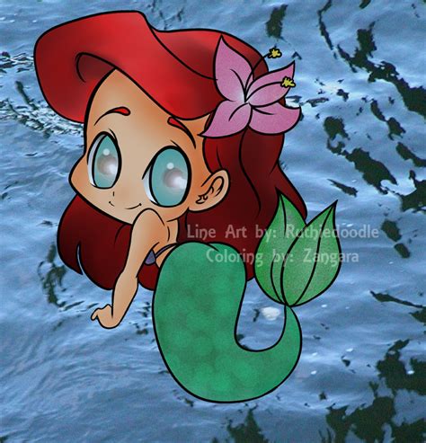 Ariel Chibi By Zangara On Deviantart