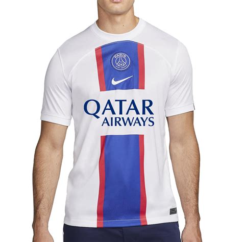 Camiseta Nike 3a PSG 2022 2023 Dri Fit Stadium Blanca Futbolmania