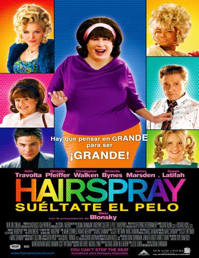 Hairspray Sueltate El Pelo Poster Latino G Nula