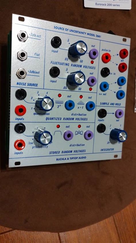 Buchla Tiptop Audio Source of Uncertainty 266t モジュラーシンセ ユーロラック make