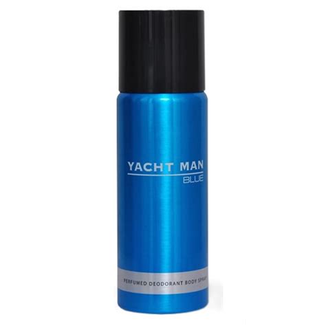 Yacht Man Blue Perfumed Deodorant Body Spray Ml Buy Online At Best