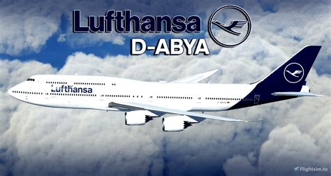 Lufthansa D Abya Brandenburg New Livery Asobo B747 8i [8k] For