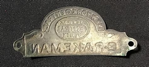 Lot 234 New York Central Systems Brakeman Label The Lodge Auction