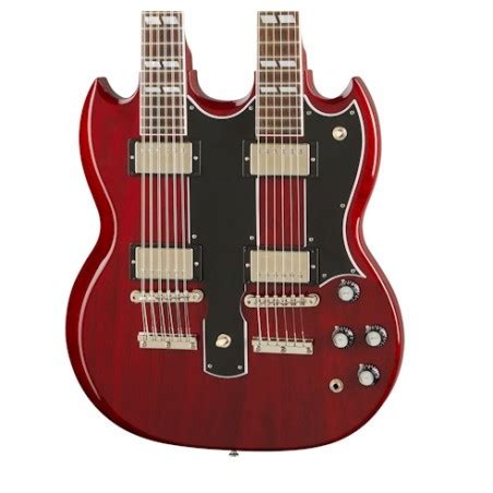 Gibson Custom Eds Doble Mastil Cherry Red Gloss