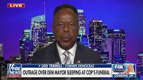 Leo Terrell Goes Off On Austin Mayor For Falling Asleep At Fallen Officer S Memorial Ultimate