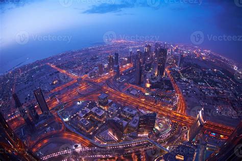 Dubai night skyline 11320593 Stock Photo at Vecteezy