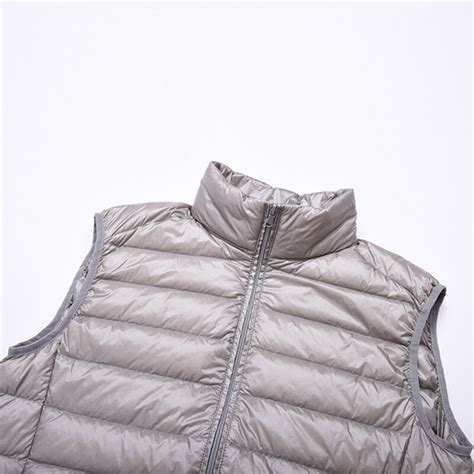 2018 New Arrival Men Sleeveless Jacket Winter Ultralight White Duck