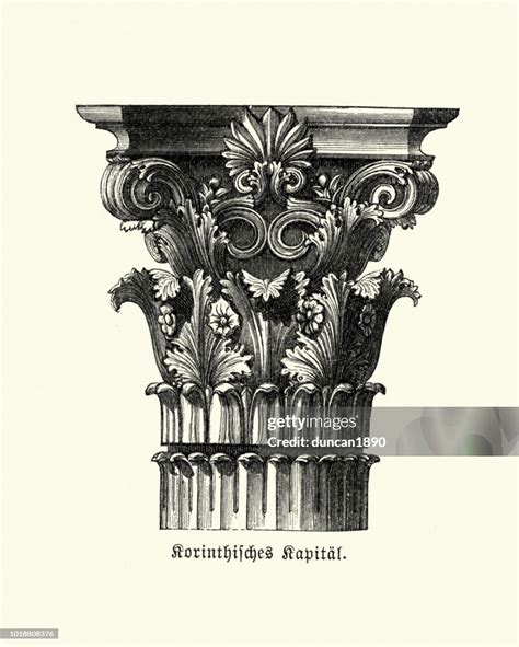 Classical Architecture Corinthian Order Column Capital High-Res Vector Graphic - Getty Images