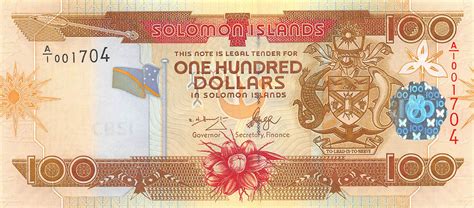 Solomon Islands Dollars Unc