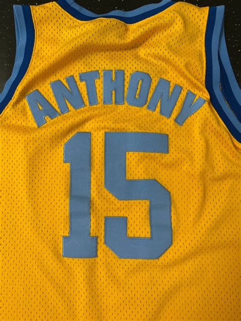 Nike 90s vintage Carmelo Anthony nuggets jersey | Grailed