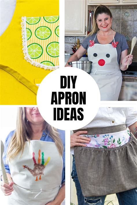 Easy DIY Apron Ideas for Kids and Adults | Tonya Staab