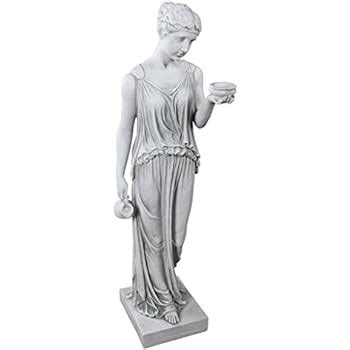 Grande Statue De Jardin Femme Nue Figurine Sculpture Pierre Amazon