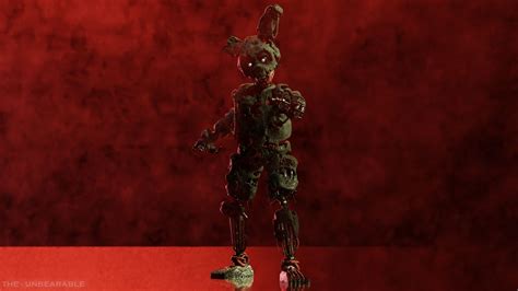 Mtsp Ignited Springtrap Render 2 By Theunbearable101 On Deviantart