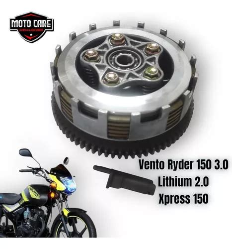 Kit Clutch Embrague Vento Ryder 3 0 Xpress 150 Lithium 2 0 Meses Sin