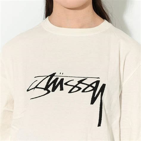 ステューシー Tシャツ 長袖 Stussy レディース Women Smooth Stock Pigment Dyed ピグメント