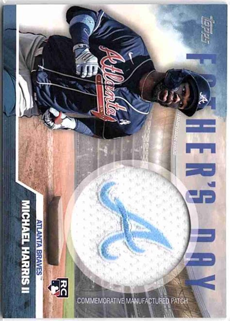 Sportlots Auctions Michael Harris Ii Topps Father S Day Patch