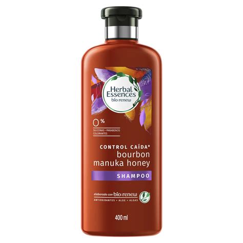 Shampoo Herbal Essences Renew Bourbon Manuka Honey 400ml Justo Mx