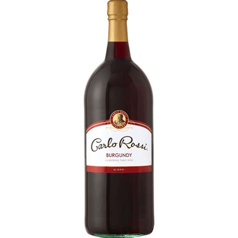 Carlo Rossi Burgundy Red Wine 1 5L Wines Spirits Walter Mart