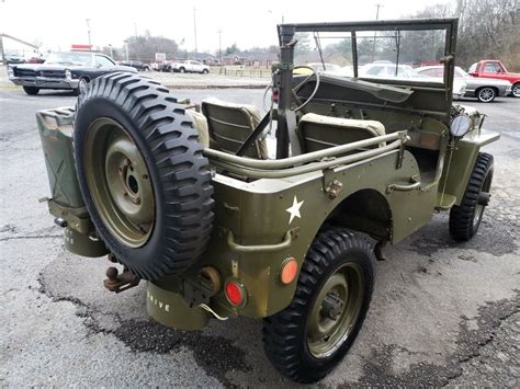 1942 Willys Mb Green 4wd Manual Military Classic Willys Dj 3a 1942 For Sale