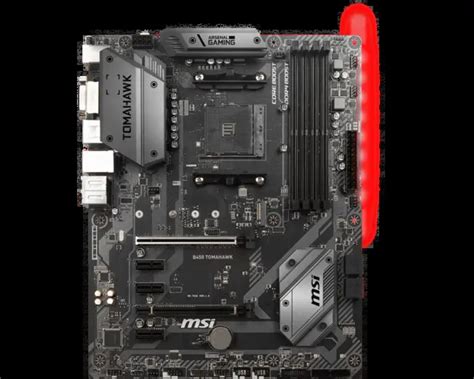 MSI B450 TOMAHAWK Motherboard AMD B450 Socket AM4 DDR4 M 2 ATX HDMI